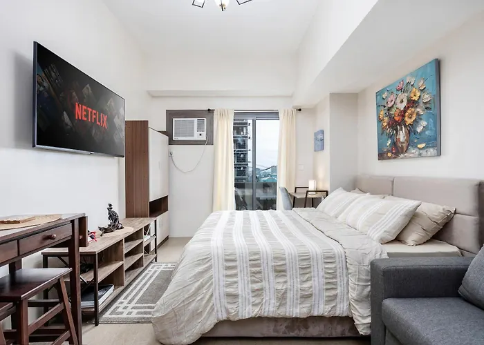 Cozy & Modern Near It Park - Pool, Gym Appartement Cebu