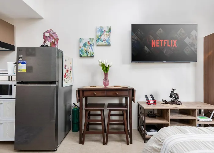 Apartment Cozy & Modern Near It Park - Pool, Gym