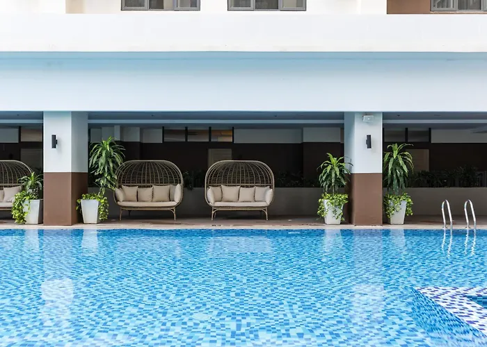 Appartement Cozy & Modern Near It Park - Pool, Gym