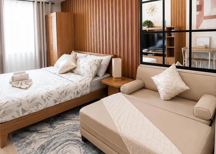 Cozy & Modern Near It Park - Pool, Gym Apartment Cebu